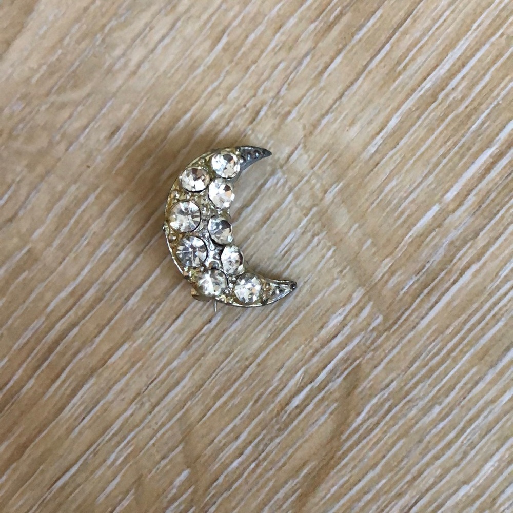 Crescent Moon Pin